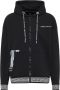 Carlo colucci Gebreide Verhaal Hoody Black Heren - Thumbnail 2