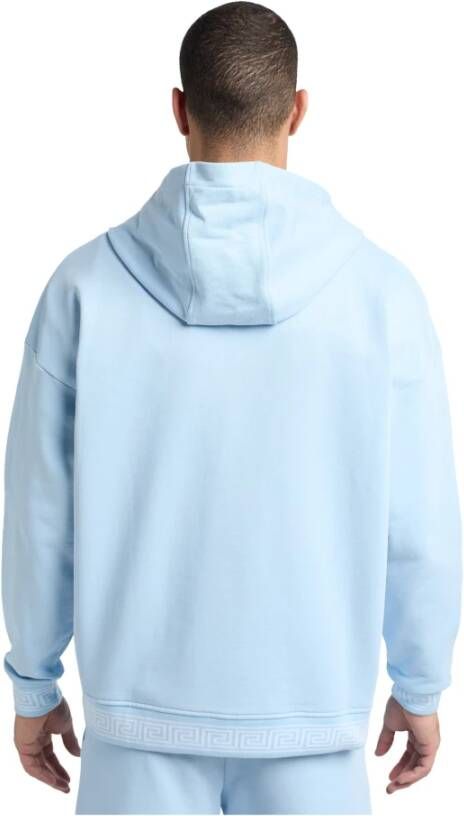 carlo colucci Gebreide Verhaal Hoody Blue Heren