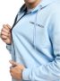 Carlo colucci Gebreide Verhaal Hoody Blue Heren - Thumbnail 5