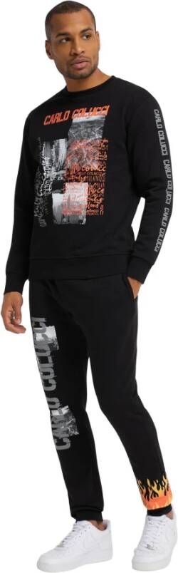 carlo colucci Heren Ciprani Sweatshirt Black Heren