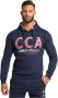 Carlo colucci Atletico Sweathoodie D`Amante Blue Heren - Thumbnail 2