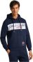 Carlo colucci Atletico Sweathoodie Conto Heren Sweatshirt Blue Heren - Thumbnail 3