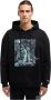 Carlo colucci De Val Oversized Hoodie Black Heren - Thumbnail 2