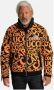 Carlo colucci Winterblouson met Logo Prints Corso Orange Heren - Thumbnail 2