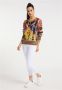 Carlo colucci Exclusieve Ciolari Sweater Dames Ronde Hals Gebreide Trui Multicolor Dames - Thumbnail 3