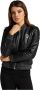 Carlo colucci Colton Lederen Blouson Black Dames - Thumbnail 2