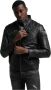 Carlo colucci Joker Bikerstijl Leren Jas Black Heren - Thumbnail 2