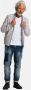 Carlo colucci Unieke Heren Leren Jas Colton Blouson Purple Heren - Thumbnail 2