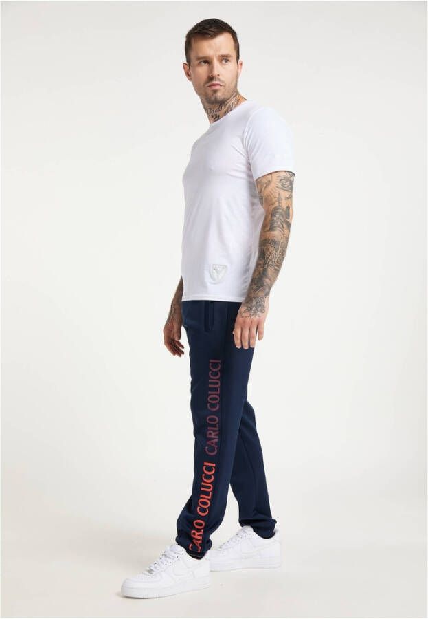 carlo colucci Legere sweathose Carlotto Blauw Heren