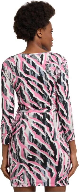 carlo colucci Opvallende Print Jurk Multicolor Dames