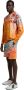 Carlo colucci Bandana Oversize Sweatshirt De Chirico Orange Heren - Thumbnail 2