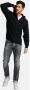 Carlo colucci Effen Edizione Vest met Capuchon Copello Black Heren - Thumbnail 2