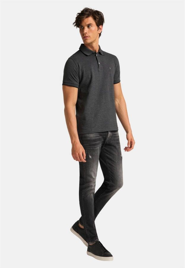 carlo colucci Poloshirt Zwart Heren