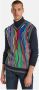 Carlo colucci Daccordo V-Hals Mouwloze Gebreide Trui Multicolor Heren - Thumbnail 2