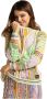 Carlo colucci Unieke Ronde Hals Trui Collectie Multicolor Dames - Thumbnail 2