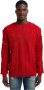Carlo colucci Effen Ronde Hals Trui Dandaro Red Heren - Thumbnail 2