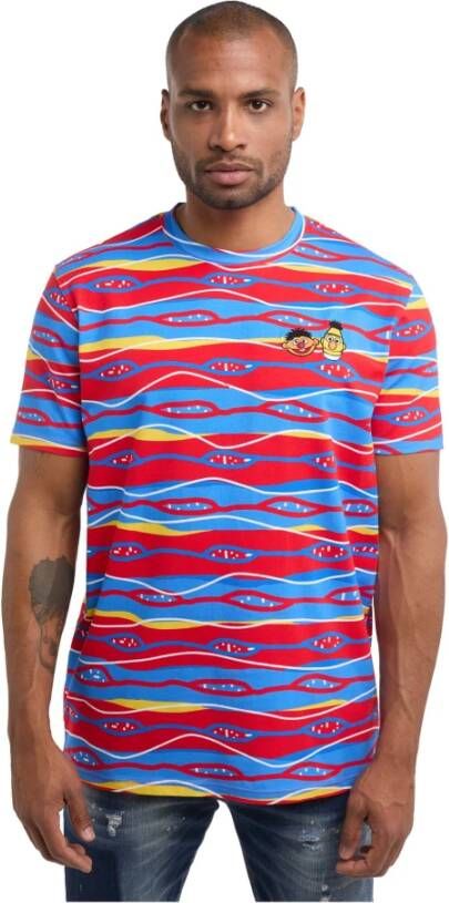 Carlo colucci Sesamstrasse x Degasper Unisex T-Shirt Multicolor Heren