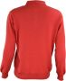 Carlo colucci Pullover met Polo Kraag in Wol Mix Candela Red Heren - Thumbnail 2