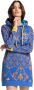 Carlo colucci Dames Civetta Sweatjurk Blue Dames - Thumbnail 3