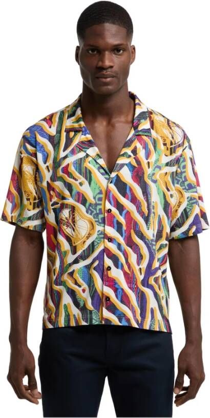 carlo colucci Short Sleeve Shirts Wit Heren