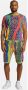 Carlo colucci Strickshorts MIT Jaquard Cucuzza Groen Heren - Thumbnail 2