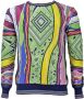 Carlo colucci Gebreide trui met ruitpatroon Multicolor Heren - Thumbnail 3