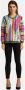 Carlo colucci Jacquard V-Hals Trui Curtoni Multicolor Dames - Thumbnail 2