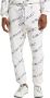 Carlo colucci Uniek Design Sweatpants met Davare Prints White Heren - Thumbnail 2