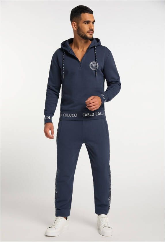 carlo colucci Sweatshirt Blauw Heren