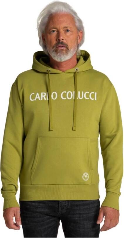 carlo colucci Sweatshirts & Hoodies Groen Heren
