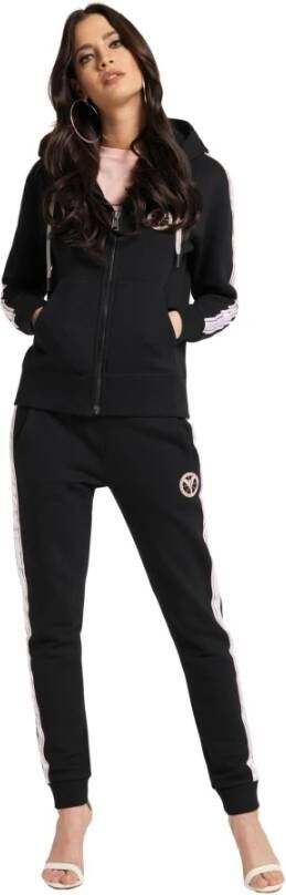 carlo colucci Sweater met rits & Hoodies Zwart Dames