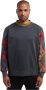 Carlo colucci Sweatshirt met prints en logo borduursels Grijs Heren - Thumbnail 2