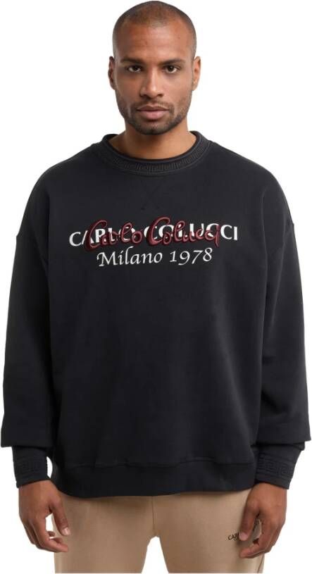 carlo colucci Sweatshirts Zwart Heren