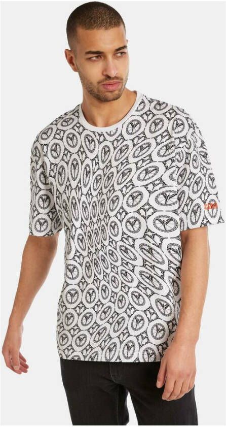 carlo colucci T-shirt Wit Heren