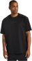Carlo colucci Oversized T-shirt met nylonapplicaties Black Heren - Thumbnail 2