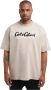 Carlo colucci Veelzijdig Oversize T-Shirt Beige Heren - Thumbnail 2