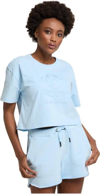 carlo colucci T-Shirts Blauw Dames