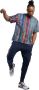 Carlo colucci Oversized T-shirt in diverse kleuren Multicolor Heren - Thumbnail 2