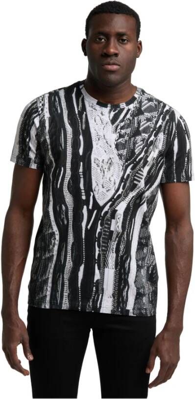 carlo colucci T-Shirts Zwart Heren