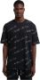 Carlo colucci D`Aurelio Oversize T-Shirt Black Heren - Thumbnail 2