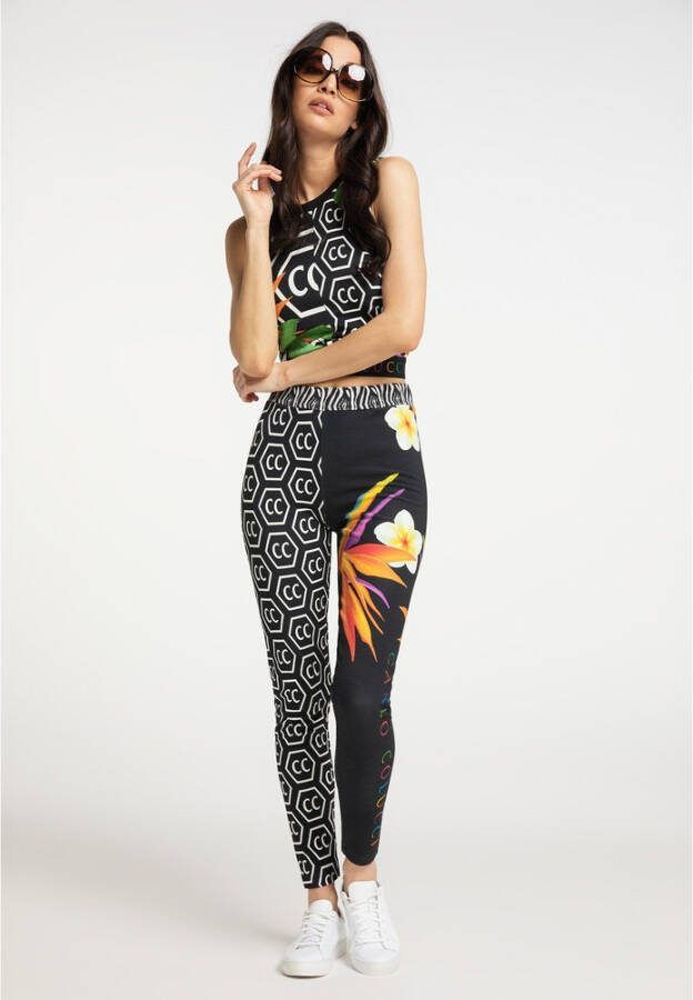 carlo colucci Tanktop cypresso Zwart Dames