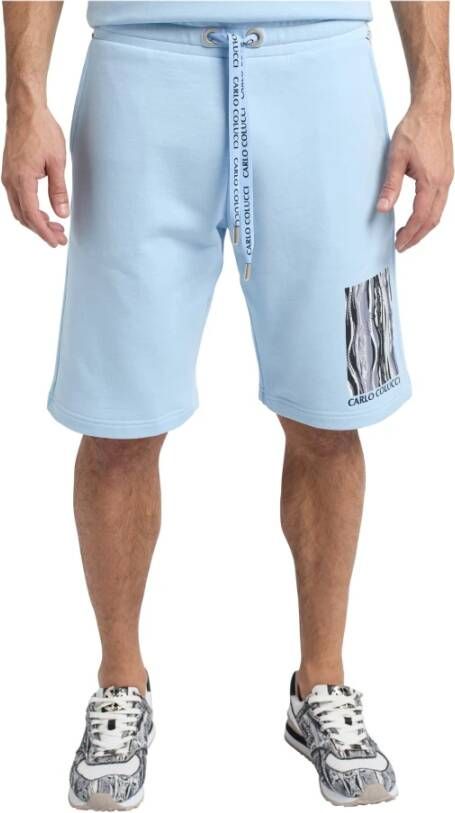 carlo colucci Trousers Blauw Heren