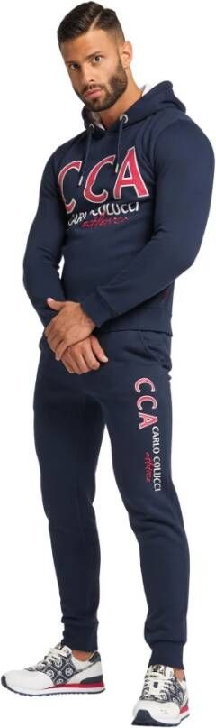 carlo colucci Unieke Atletico D`Ambra Sweatpants Blue Heren