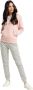 Carlo colucci Unieke Katoenen Sweatshirt voor Vrouwen Pink Dames - Thumbnail 1
