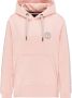 Carlo colucci Unieke Katoenen Sweatshirt voor Vrouwen Pink Dames - Thumbnail 3