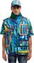 Carlo colucci Oversized Omkeerbare Vest De Varda Blue Heren - Thumbnail 2