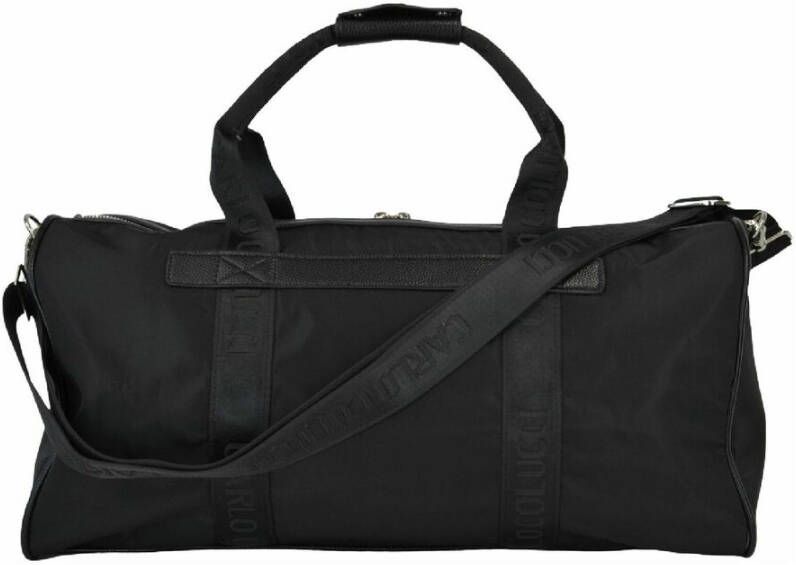 carlo colucci Weekender met zilveren details Chiampan Zwart Dames