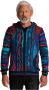Carlo colucci Unieke Zip-through Sweatshirt Blue Heren - Thumbnail 2