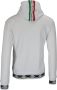 Carlo colucci Sweatshirt met ritssluiting en uniek design White Heren - Thumbnail 2