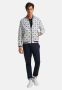 Carlo colucci Zomerblouson met logo print colomba White Heren - Thumbnail 2